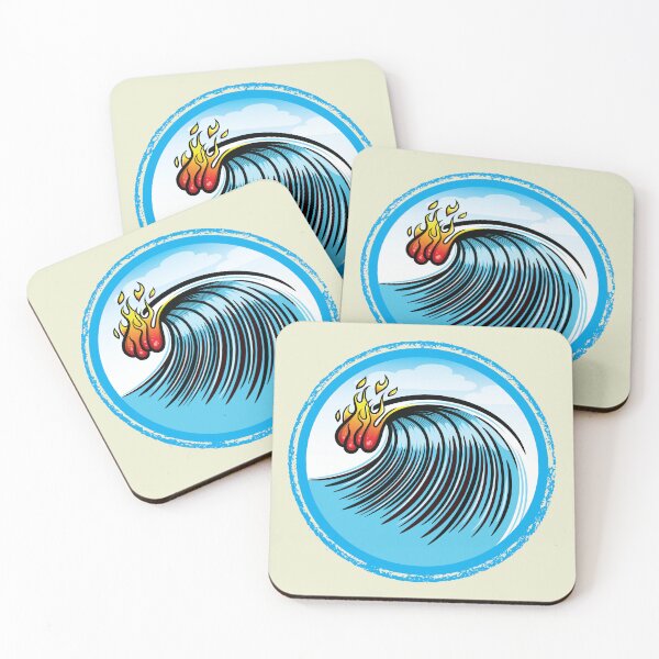 Item preview, Flaming Hot Wave designed and sold by scarrx.