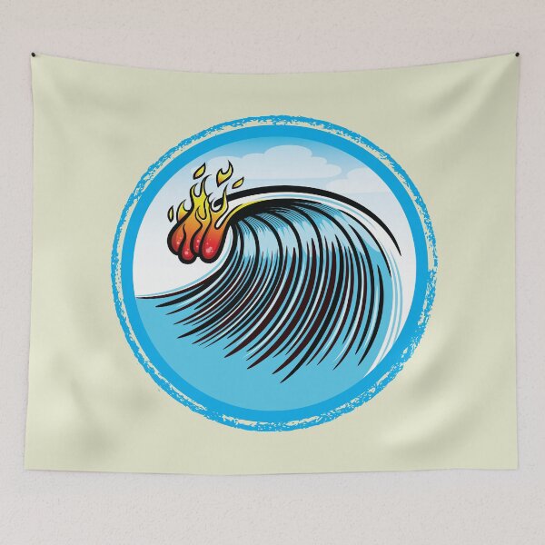 Item preview, Flaming Hot Wave designed and sold by scarrx.