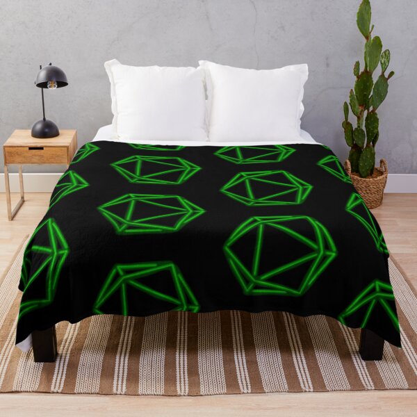 Item preview, Green neon sign light d20 designed and sold by CaptiveThought.
