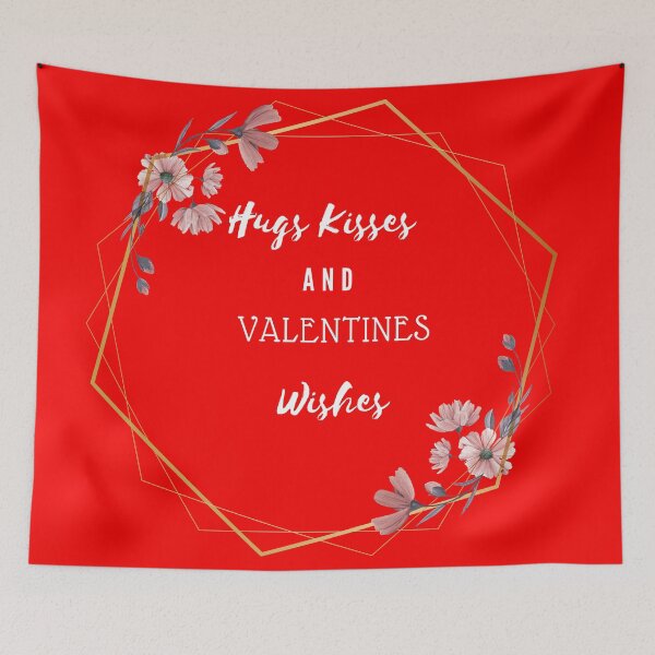 Item preview, Valentines Day  | Hugs Kisses and Valentine Wishes | Valentine  | Valentine Sign designed and sold by Alexa5454.