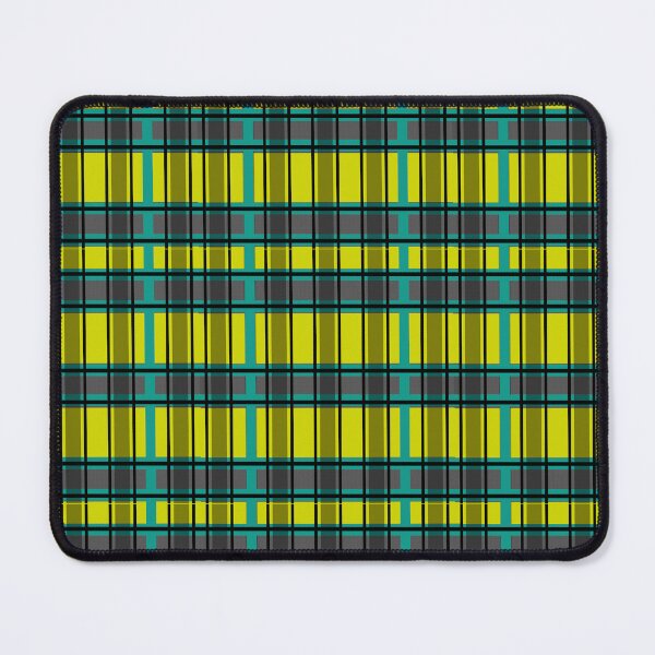 Item preview, Tartan Yellow & Teal designed and sold by PoppyPod.