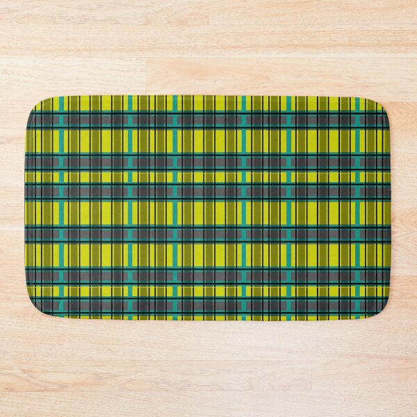 Item preview, Tartan Yellow & Teal designed and sold by PoppyPod.