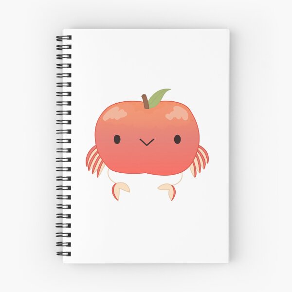 Item preview, Cute Crab Apple Flat Illustration (Fruit Animal) designed and sold by Vectorations.