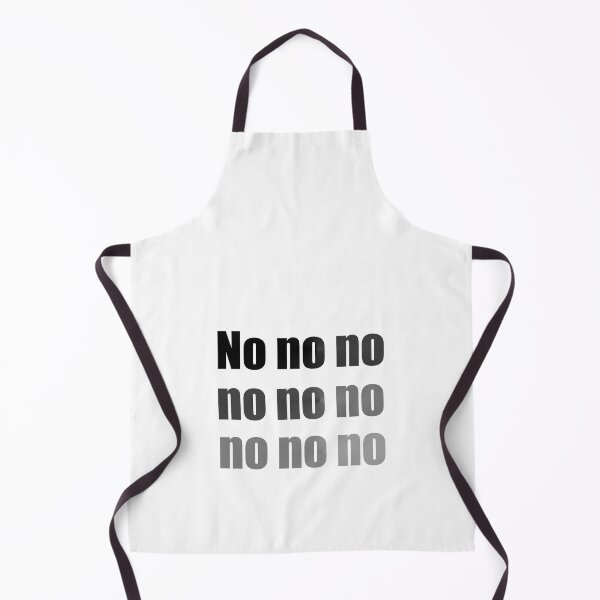 Item preview, No no no, a thousand times no - shades of grey text gradient designed and sold by S Quinn.
