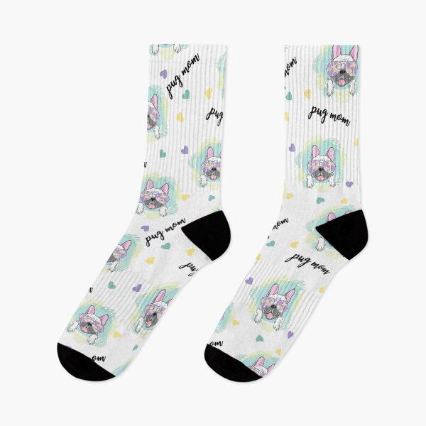 Item preview, Tropical Pug Pattern designed and sold by momofdoggos.