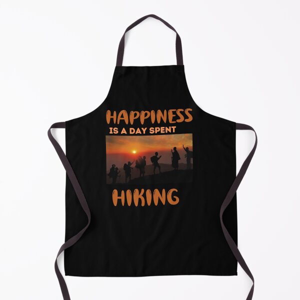 Item preview, Happiness is a day spent hiking , funny hiking  designed and sold by beautifulworld9.