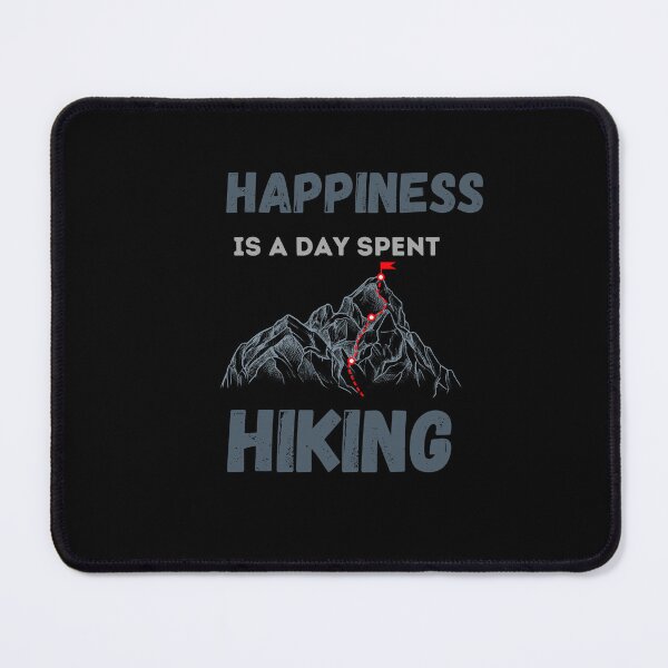 Item preview, Happiness is a day spent hiking , funny hiking designed and sold by beautifulworld9.