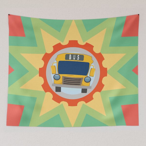 Item preview, Just A Boy Who Loves School Buses - Colorful Design designed and sold by FridPix.