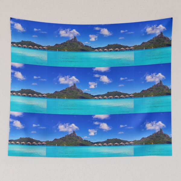 Item preview, Bora Bora Turquoise Blue Ocean designed and sold by newburyboutique.
