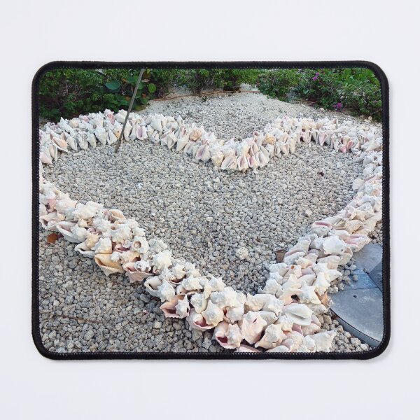 Item preview, A heart made out of conch shells designed and sold by Kirsten Covington.