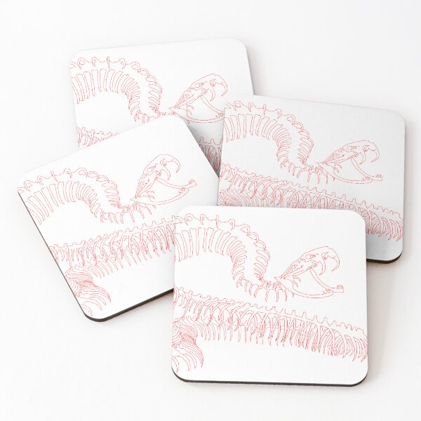 Item preview, Rattlesnake Skeleton designed and sold by lenden.