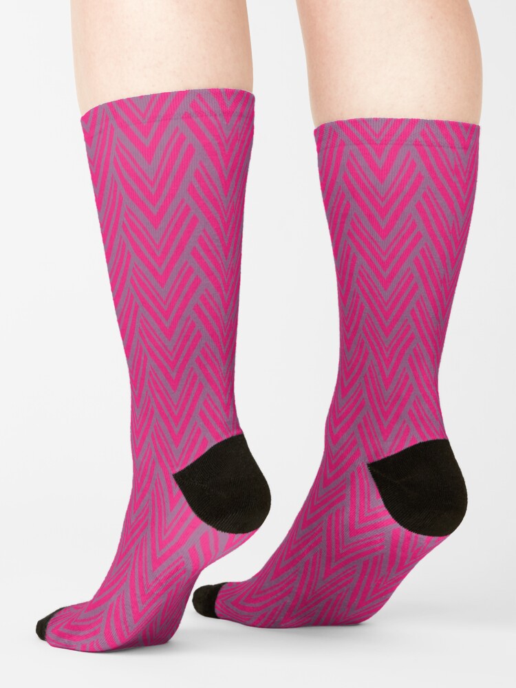 Thumbnail 4 of 5, Socks, Deep Arrows designed and sold by howsheseesit.