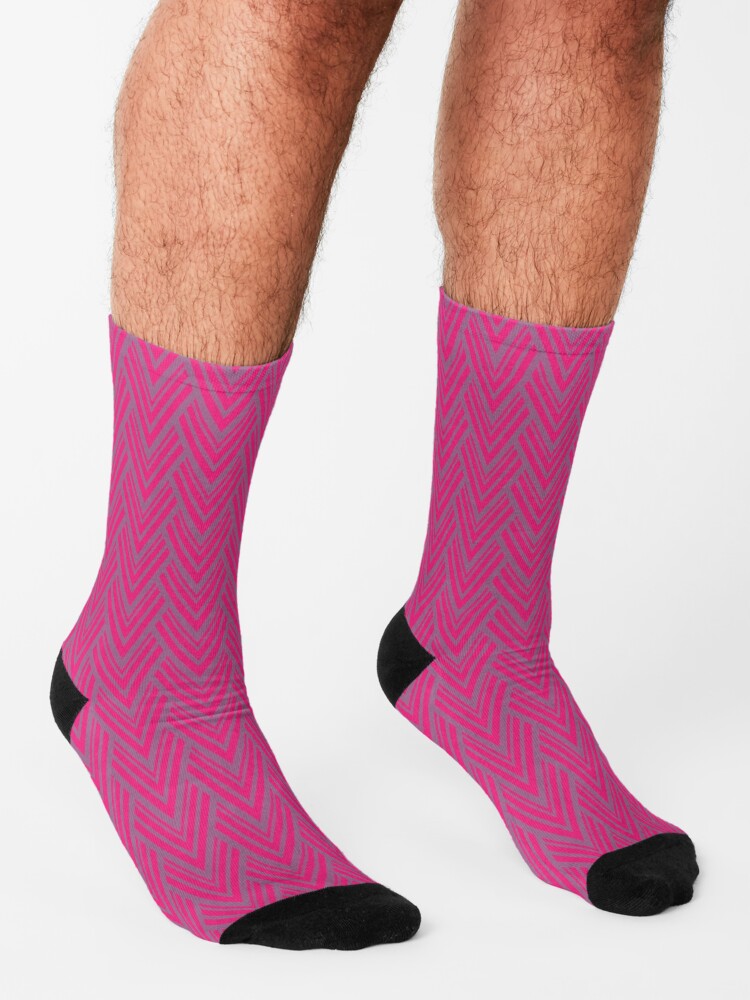 Thumbnail 3 of 5, Socks, Deep Arrows designed and sold by howsheseesit.