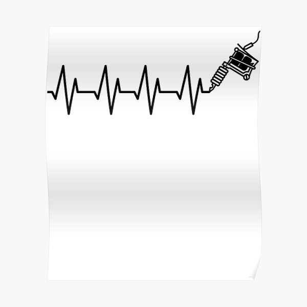 Ekg Clipart Hearbeat  Heartbeat Motorcycle Tattoo PNG Image  Transparent  PNG Free Download on SeekPNG