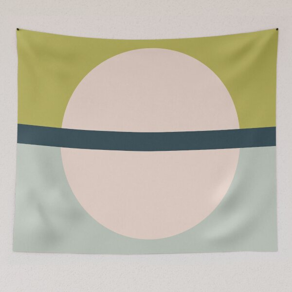 Item preview, Geometric Circle Design, Blue And Green designed and sold by brookemiller801.