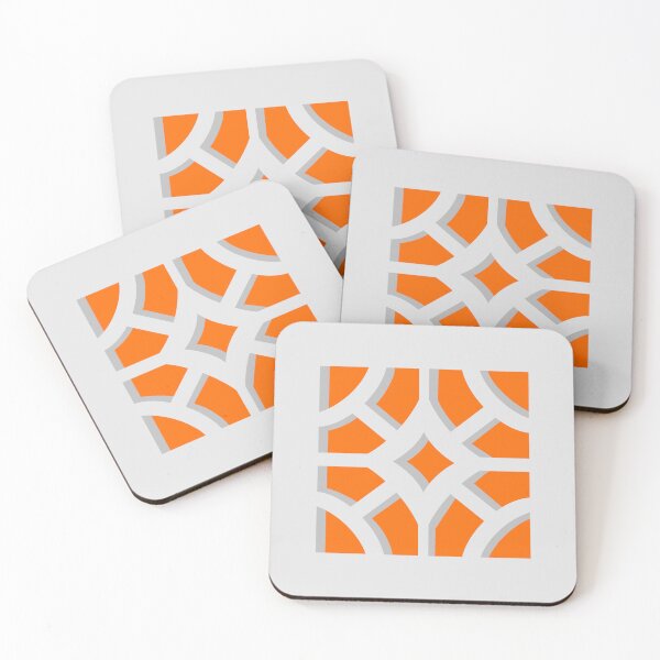 Item preview, Breeze Block Three Orange designed and sold by Owen1976.