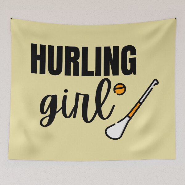 Item preview,  Hurling Girl Hurling Girl Hurling Fan Gift designed and sold by BronikowskiART.