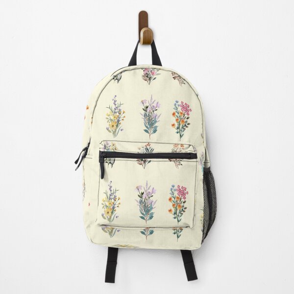 Item preview, Sweet Woodland Wildflowers - Watercolor Floral Bouquet Pattern designed and sold by SeasonsChange-.