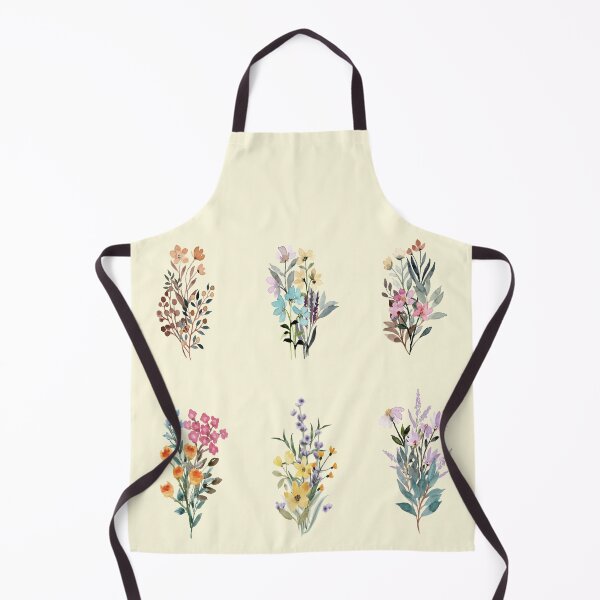 Item preview, Sweet Woodland Wildflowers - Watercolor Floral Bouquet Pattern designed and sold by SeasonsChange-.