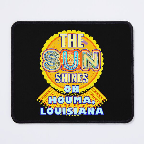 Item preview, Houma Sun Shines Louisiana Artful Sunshine designed and sold by artfulnotebook.