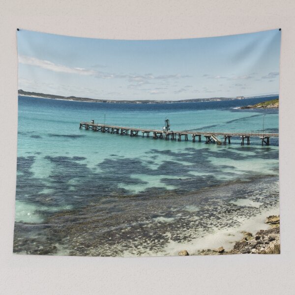 Item preview, Vivonne Bay Jetty Kangaroo Island Australia designed and sold by Catherine Reading.
