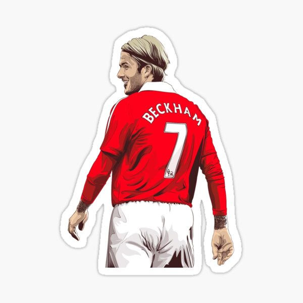 Pepsi Soccer Jersey Number 7 Beckham