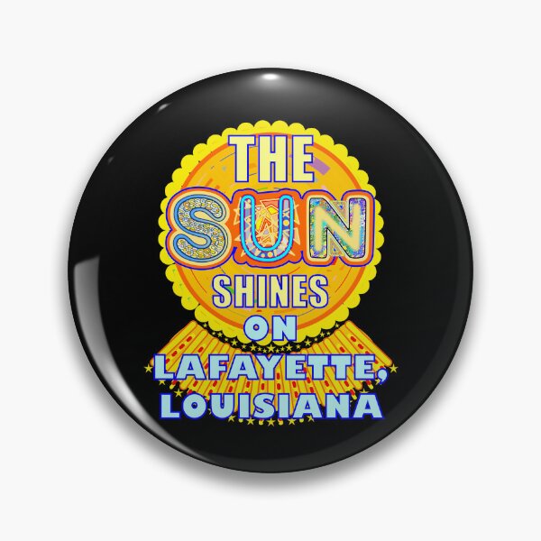 Artikelvorschau, Lafayette Sun Shines Louisiana Kunstvoller Sonnenschein entworfen und verkauft von artfulnotebook.