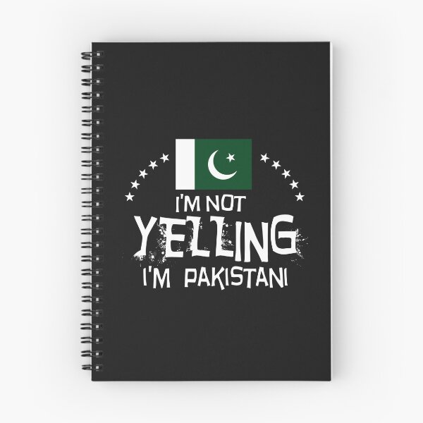 Item preview, Flag of Pakistan - I'm not yelling I'm Pakistani     designed and sold by obedtheartist.
