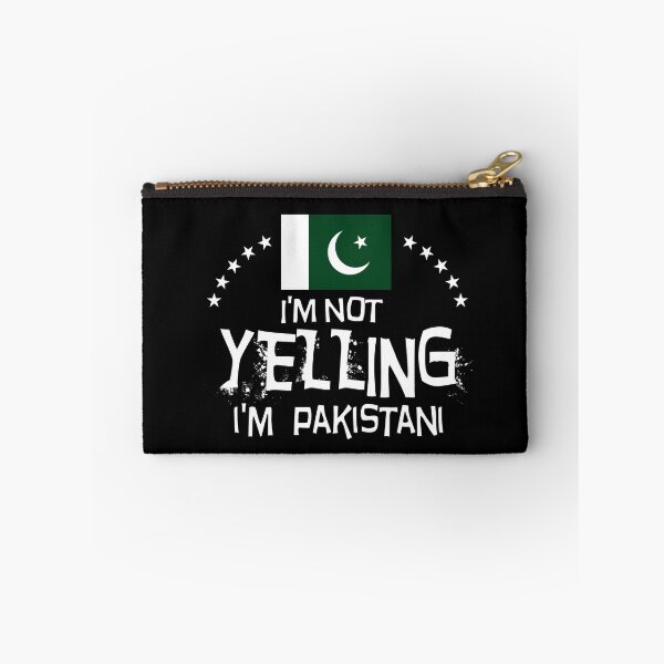 Item preview, Flag of Pakistan - I'm not yelling I'm Pakistani     designed and sold by obedtheartist.