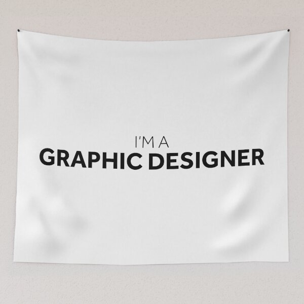 Item preview, I'm a Graphic Designer designed and sold by murialbezanson.