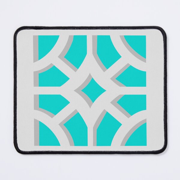 Item preview, Breeze Block Three Teal designed and sold by Owen1976.