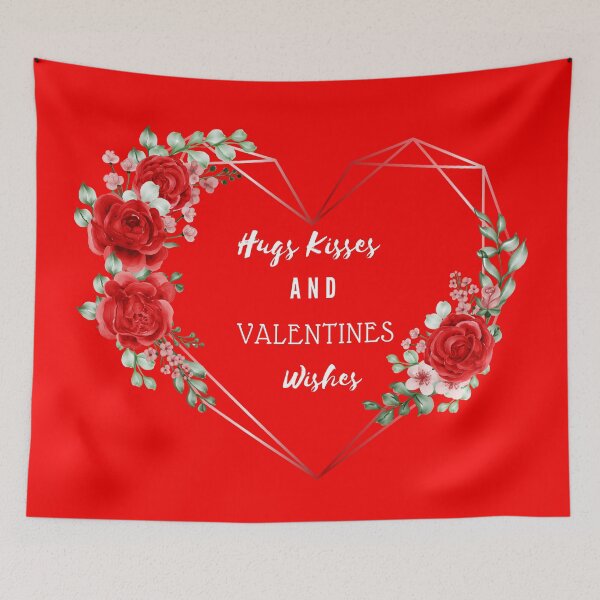 Item preview,  Valentines Day  | Hugs Kisses and Valentine Wishes | Valentine  | Valentine Sign designed and sold by Alexa5454.