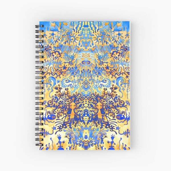This is an alien dream Spiral Notebook