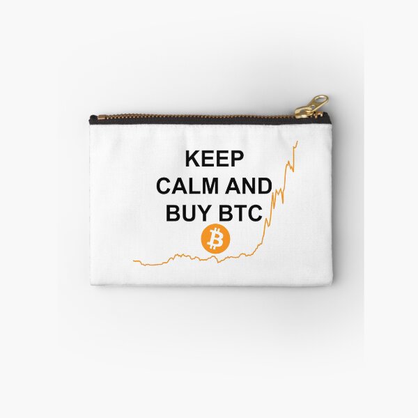 Item preview, Keep Calm and Buy BTC designed and sold by LightningJelly.