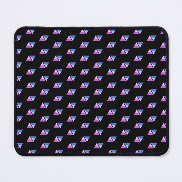 Item preview, Duality Triangles Colored Geometry Print  designed and sold by IndigoSeed.