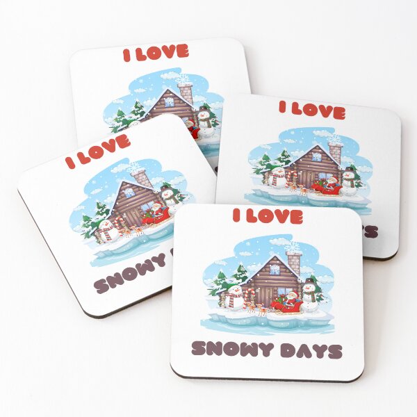 Item preview, i love Snowy day , Snow lovers , winter designed and sold by JUSTDOIT ⭐⭐⭐⭐⭐.