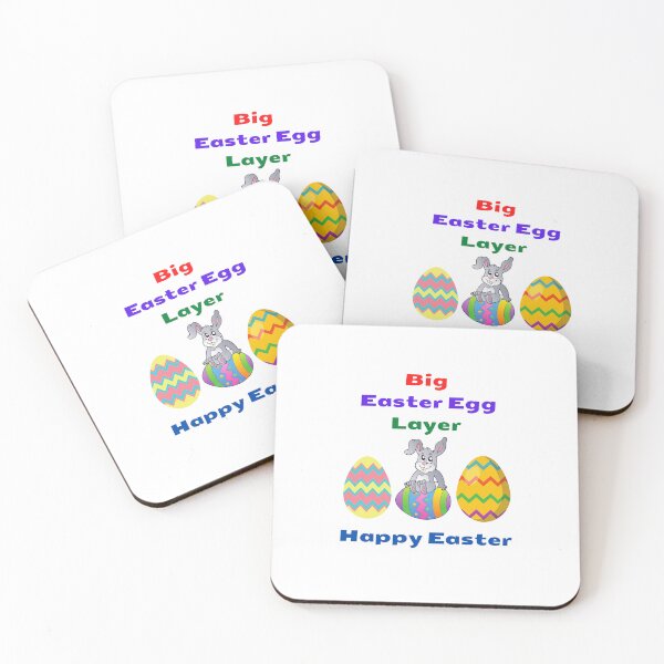 Item preview, Big Easter Egg Layer Happy Easter designed and sold by teewearstyle.