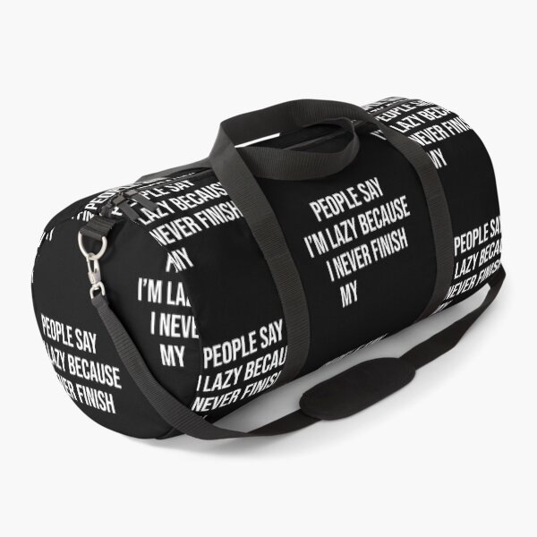 Item preview, I Never Finish Anything Funny Quote For Lazy People designed and sold by allysmar.