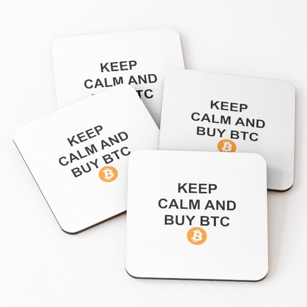 Item preview, Keep Calm and Buy BTC designed and sold by LightningJelly.