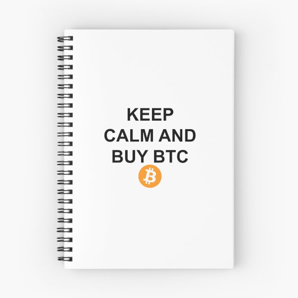 Item preview, Keep Calm and Buy BTC designed and sold by LightningJelly.