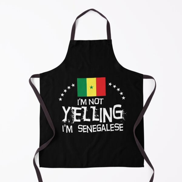 Item preview, I'm not yelling I'm Senegalese - Flag of Senegal designed and sold by obedtheartist.
