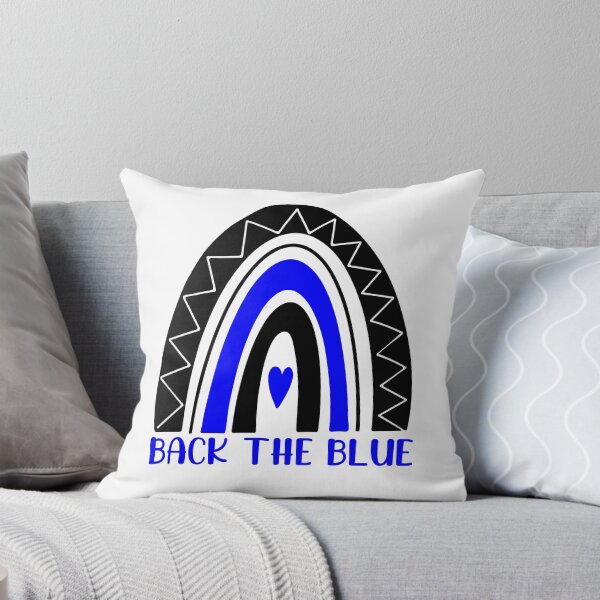 Item preview, Back The Blue Rainbow designed and sold by Ashley Polkabla.