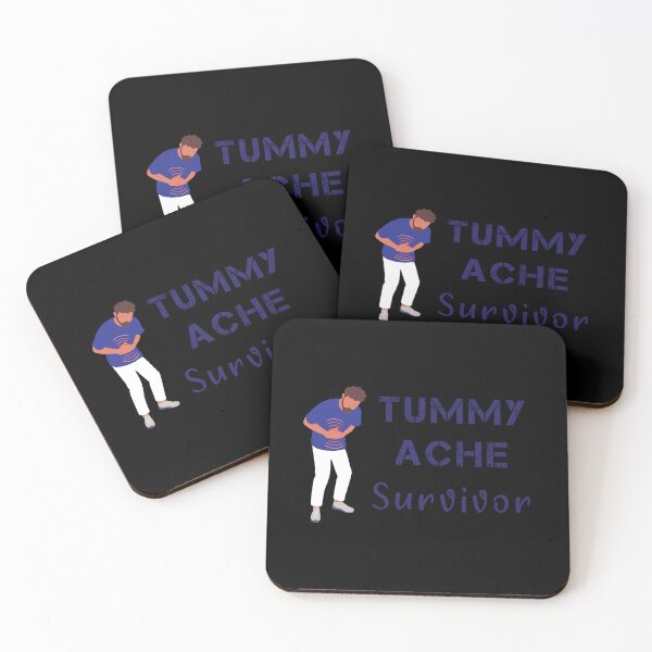 Item preview, Funny Vintage Tummy Ache Survivor  designed and sold by RjHamza.