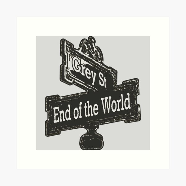 Item preview, Grey St Street Sign designed and sold by BetelgeuseX3.