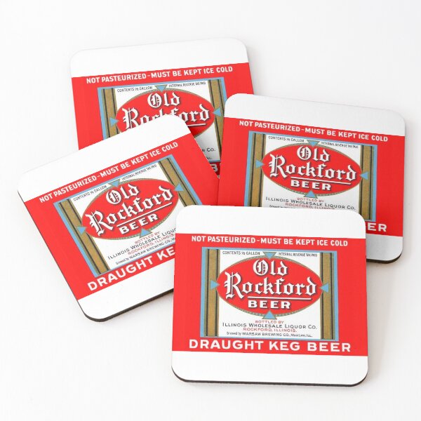 Item preview, Old Rockford Beer designed and sold by uniquenostalgia.