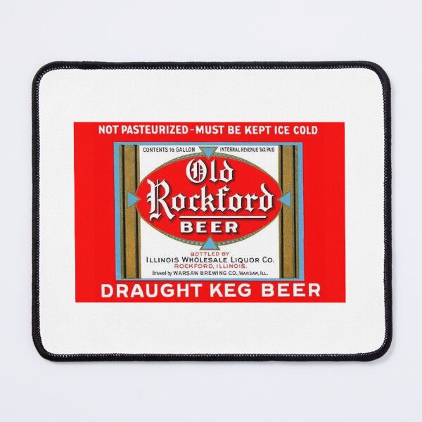 Item preview, Old Rockford Beer designed and sold by uniquenostalgia.