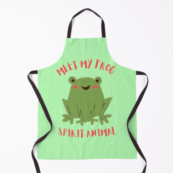 Item preview, Meet My Frog Spirit Animal A Cute Cartoon Character Illustrated designed and sold by WonkaDunkaDunk.