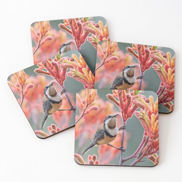 Item preview, Eastern spinebill on kangaroo paws designed and sold by DaveBassett.