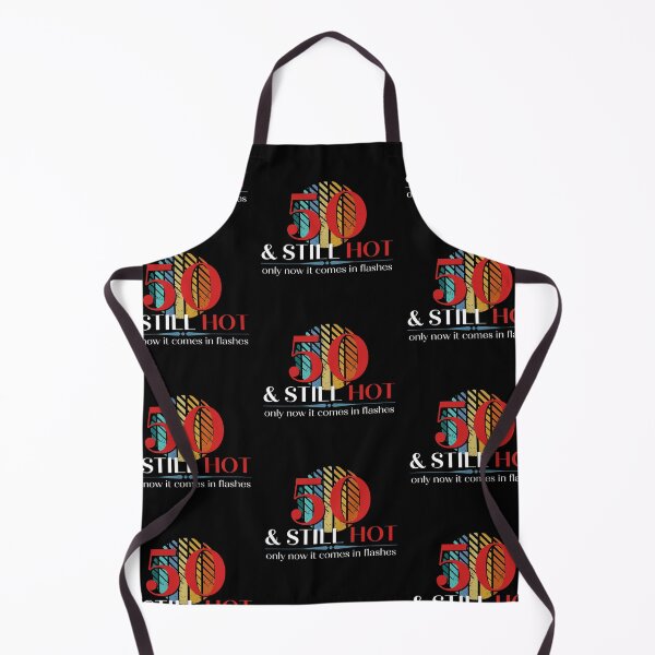 Item preview, 50 & Still Hot, Funny 50th Birthday with Retro Sunset, Milestone Birthday Gift designed and sold by Auntieck.