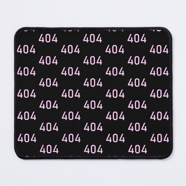 Item preview, 404 Not Found Error Pink Geek Programmer Pattern designed and sold by Ankerd.